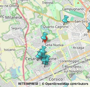 Mappa Via Palmi, 20152 Milano MI, Italia (2.01455)