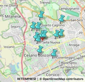 Mappa Via Palmi, 20152 Milano MI, Italia (1.17583)