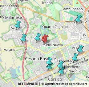 Mappa Via Palmi, 20152 Milano MI, Italia (2.29545)