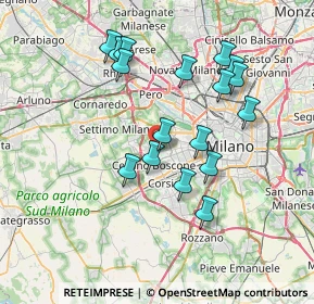 Mappa Via Palmi, 20152 Milano MI, Italia (6.95647)