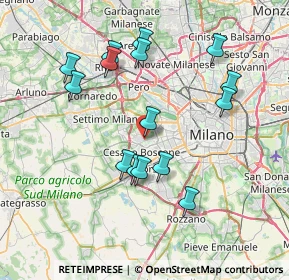 Mappa Via Palmi, 20152 Milano MI, Italia (7.356)