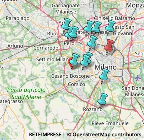 Mappa Via Palmi, 20152 Milano MI, Italia (6.33538)
