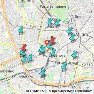 Mappa Via Servio Tullio, 20123 Milano MI, Italia (0.959)