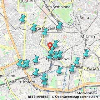 Mappa Via Servio Tullio, 20123 Milano MI, Italia (1.0695)