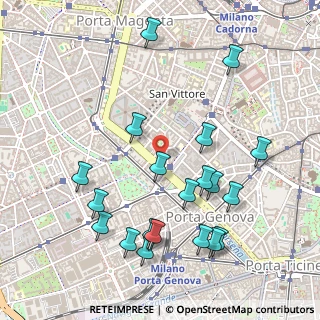 Mappa Via Servio Tullio, 20123 Milano MI, Italia (0.563)