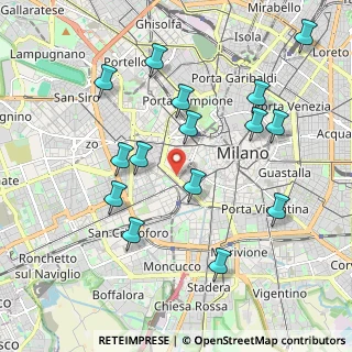 Mappa Via Servio Tullio, 20123 Milano MI, Italia (2.06467)