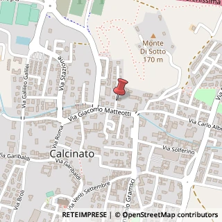 Mappa Via Quintino Sella, 9, 25011 Calcinato, Brescia (Lombardia)