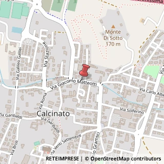 Mappa Via Giacomo Matteotti, 61, 25011 Calcinato, Brescia (Lombardia)