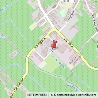 Mappa Via del Lavoro, 21/23, 37030 Roncà, Verona (Veneto)