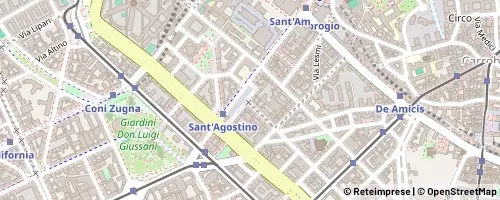 Mappa Mailand