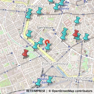 Mappa Piazza Sant'Agostino, 20100 Milano MI, Italia (0.645)