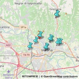 Mappa Via Eleonora Duse, 37124 Verona VR, Italia (3.19636)
