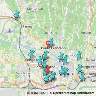 Mappa Via Eleonora Duse, 37124 Verona VR, Italia (2.476)