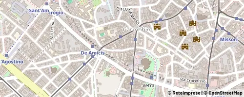 Mappa Milano