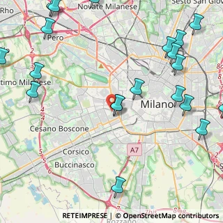 Mappa , 20146 Milano MI, Italia (6.1335)