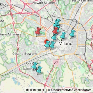 Mappa , 20146 Milano MI, Italia (3.03667)