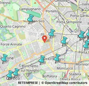 Mappa , 20146 Milano MI, Italia (3.08923)