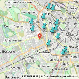 Mappa , 20146 Milano MI, Italia (2.08077)