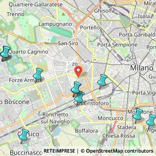Mappa , 20146 Milano MI, Italia (3.07909)