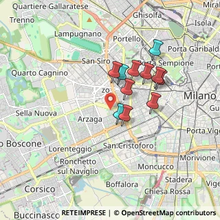 Mappa , 20146 Milano MI, Italia (1.37545)