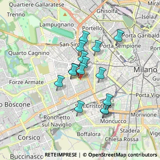 Mappa , 20146 Milano MI, Italia (1.378)