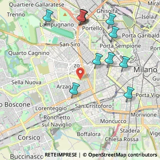 Mappa , 20146 Milano MI, Italia (2.42364)