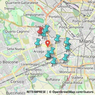 Mappa , 20146 Milano MI, Italia (1.29333)