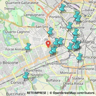 Mappa , 20146 Milano MI, Italia (2.16833)
