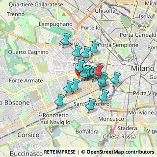 Mappa , 20146 Milano MI, Italia (1.11737)