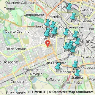 Mappa , 20146 Milano MI, Italia (2.09611)