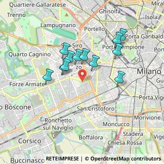 Mappa , 20146 Milano MI, Italia (1.54417)