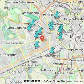 Mappa , 20146 Milano MI, Italia (1.56833)