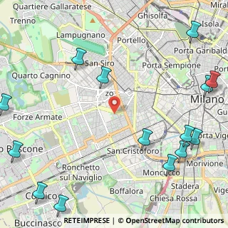 Mappa , 20146 Milano MI, Italia (3.26286)