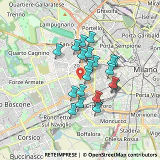 Mappa , 20146 Milano MI, Italia (1.4265)
