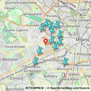 Mappa , 20146 Milano MI, Italia (1.45083)