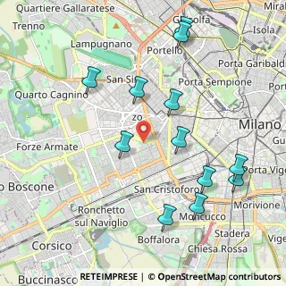 Mappa , 20146 Milano MI, Italia (2.19667)