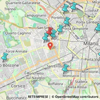 Mappa , 20146 Milano MI, Italia (2.62091)