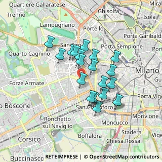 Mappa , 20146 Milano MI, Italia (1.4255)