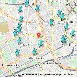 Mappa , 20146 Milano MI, Italia (1.3805)