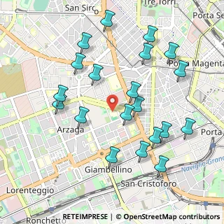 Mappa , 20146 Milano MI, Italia (1.0515)