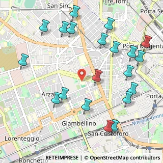 Mappa , 20146 Milano MI, Italia (1.2765)