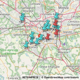 Mappa , 20146 Milano MI, Italia (6.2475)
