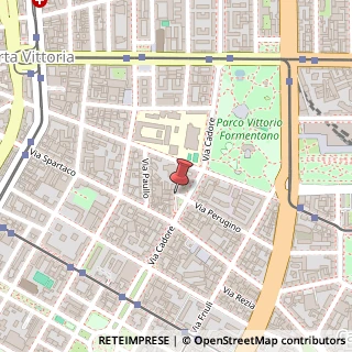 Mappa Via Cadore,  22, 20135 Milano, Milano (Lombardia)