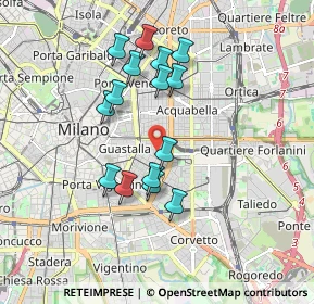 Mappa Via Giacomo Pinaroli, 20135 Milano MI, Italia (1.59267)