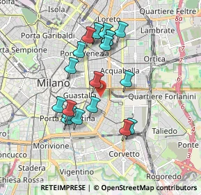 Mappa Via Giacomo Pinaroli, 20135 Milano MI, Italia (1.6585)