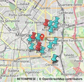 Mappa Via Giacomo Pinaroli, 20135 Milano MI, Italia (1.38647)