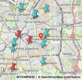 Mappa Via Giacomo Pinaroli, 20135 Milano MI, Italia (2.25)