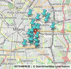Mappa Via Giacomo Pinaroli, 20135 Milano MI, Italia (1.228)