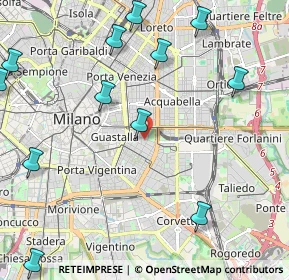 Mappa Via Giacomo Pinaroli, 20135 Milano MI, Italia (2.8175)