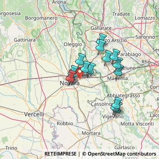 Mappa Via Nuova, 28100 Pernate NO, Italia (11.75533)